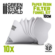 Paper resin filter funnel kit 10cm | 3D Printer Accessories