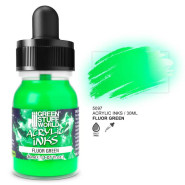 Fluor Acrylic Ink - Green | Acrylic Inks