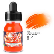 Fluor Acrylic Ink - Orange | Acrylic Inks