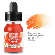 Transparent Acrylic Ink - Orange | Acrylic Inks
