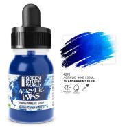 丙烯酸油墨 - 透明藍色 30ml - Inks