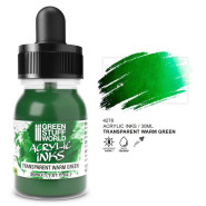 丙烯酸油墨 - 透明暖綠色 30ml - Inks