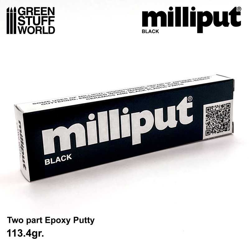 Milliput 黑色 - Milliput英国复合土