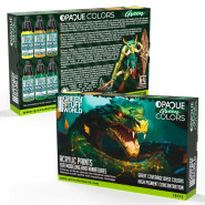 Opaque Paint Set - Green Colours | Paint Sets