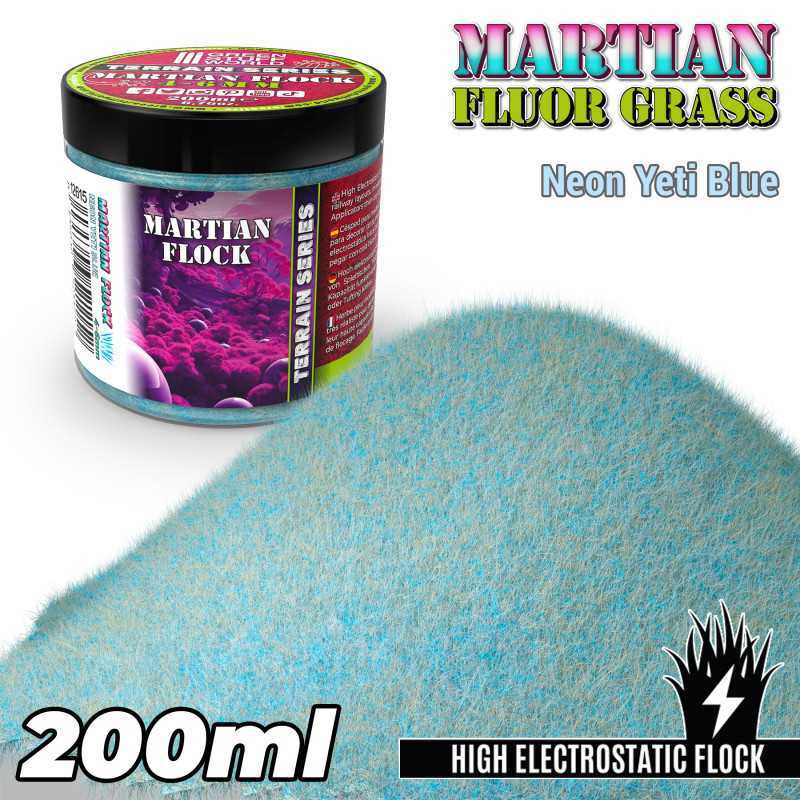 Martian Fluor Grass - Neon Yeti Blue - 200ml | Martian Fluor Grass