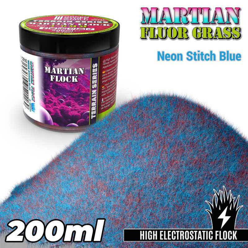 Martian Fluor Grass - Neon Stitch Blue - 200ml | Martian Fluor Grass