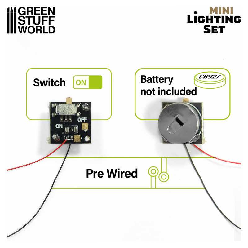 Mini lighting Set With Switch | Hobby Electronics