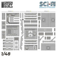 Silicone Moulds - SCI-FI | Terrain molds