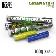 Green Stuff绿色补土 100g 一条 - 绿色补土