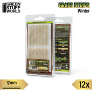 Grass Strips 12 mm - Winter | 12mm Grass Stripes