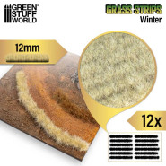 Grass Strips 12 mm - Winter | 12mm Grass Stripes