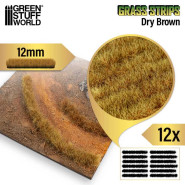 Grass Strips 12 mm - Dry Brown | 12mm Grass Stripes