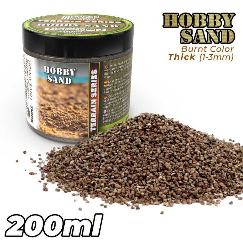 Thick Hobby Sand - Burnt Brown 200ml | Hobby Sand