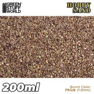 Thick Hobby Sand - Burnt Brown 200ml | Hobby Sand