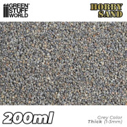 Thick Hobby Sand - Dark Grey 200ml | Hobby Sand