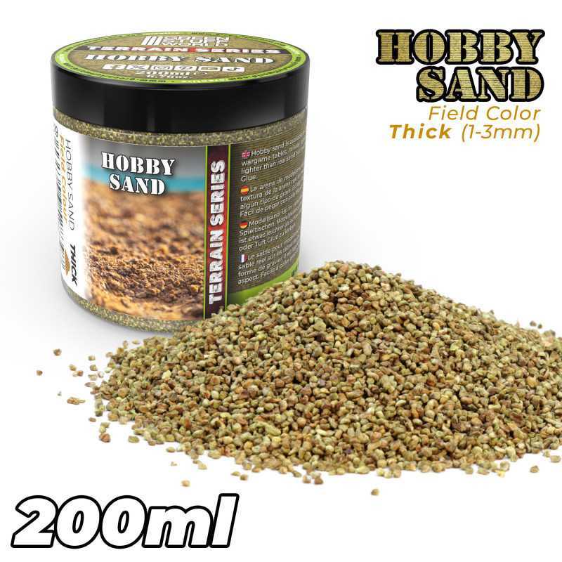 Thick Hobby Sand - Field Sand 200ml | Hobby Sand