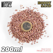 Thick Hobby Sand - Red 200ml | Hobby Sand