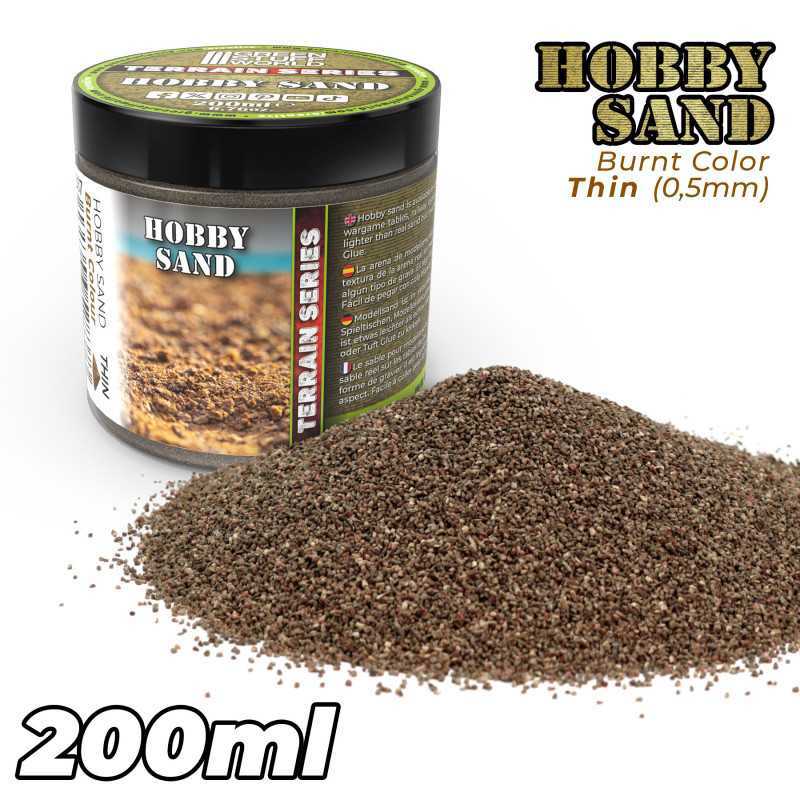 Thin Hobby Sand - Burnt Bown 200ml | Hobby Sand