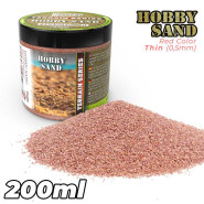 Thin Hobby Sand - Red 200ml | Hobby Sand