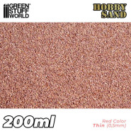 Thin Hobby Sand - Red 200ml | Hobby Sand