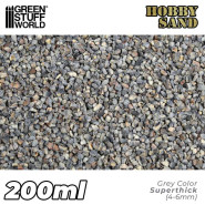 Extra Thick Hobby Sand - Dark Grey 200ml | Hobby Sand