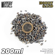 Extra Thick Hobby Sand - Dark Grey 200ml | Hobby Sand