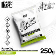 Air Dry Foam Clay 250gr. - White | Foam Clay