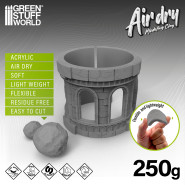 Air Dry Foam Clay 250gr. - Grey | Foam Clay