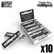 Display Box Milliput Black x10 units | Milliput Putty