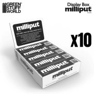 纸板展示盒Milliput 黑色 x10个单位 - Milliput英国复合土