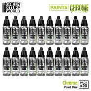 Chrome Paint (Pack x20) | Chrome Paints