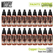 Chrome Paint COPPER (Pack x20) | Chrome Paints