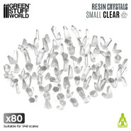 CLEAR Resin Crystals - Small | Transparent resin