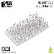 CLEAR Resin Crystals - Small | Transparent resin