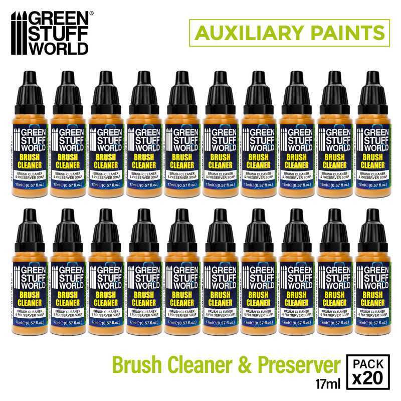 Brush Soap - Cleaner and Preserver (Pack x20) | Brush Cleaning