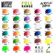 Acrylic Inks Set - Transparent Shades (x4) | Paint