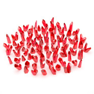 RED Resin Crystals - Small | Transparent resin