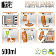 Flexi Mold - 可重复使用的模型材料 - Flexi Mold