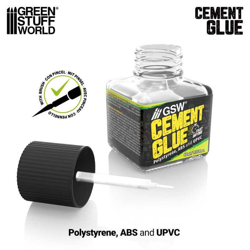 Cement glue for plastics 40ml | Glue for plastics