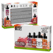 Acrylic Inks Set - Sunset Opaque (x4) | Acrylic Inks