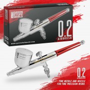 Dual-action GSW Airbrush 0.2 mm | Airbrushes