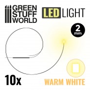 LED灯 暖白光 - 2mm - 2 mm LED灯